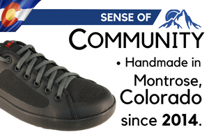 Made in America footwear, made in Colorado shoes for men and women.